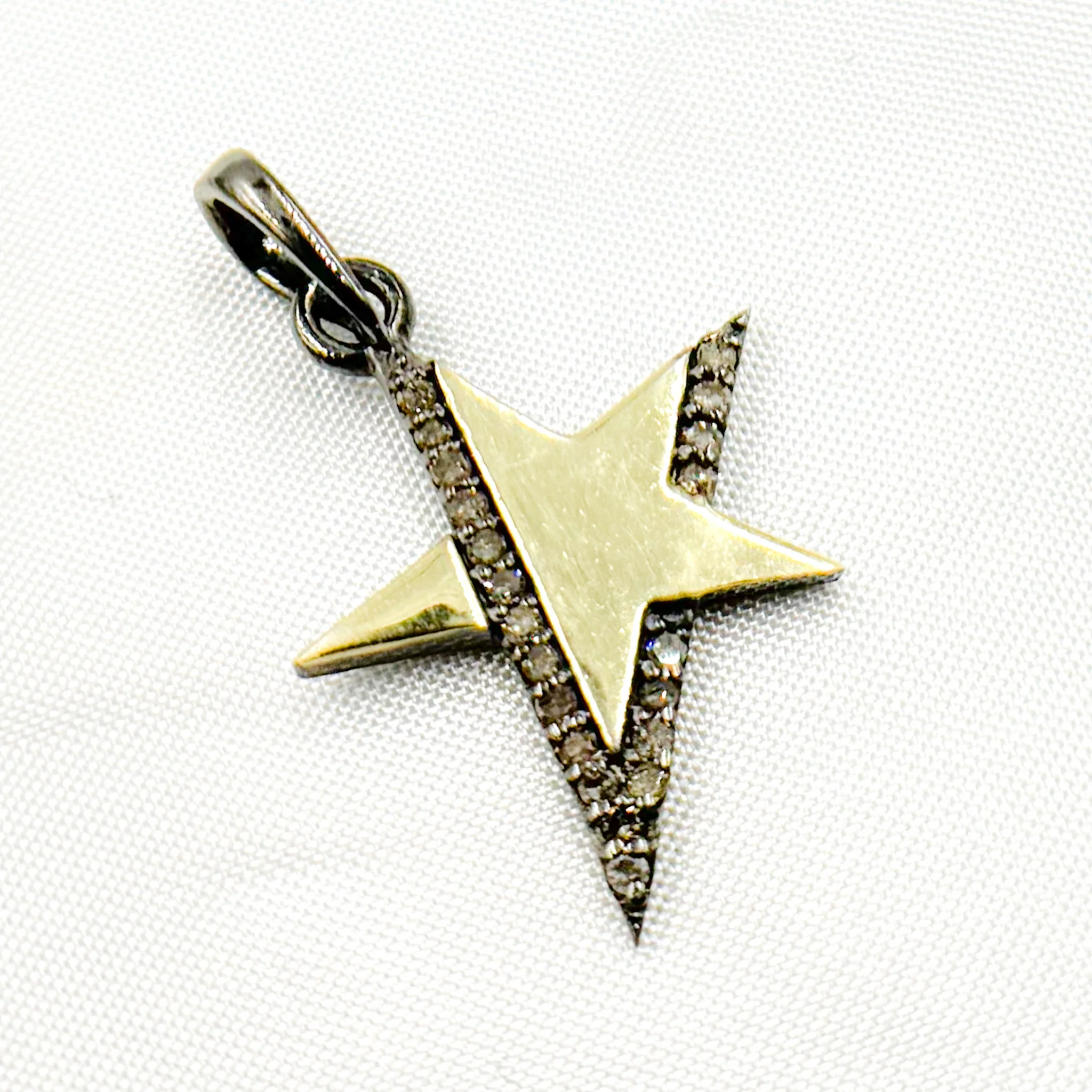 DP724. Diamond Sterling Silver Star Pendant - Image 7