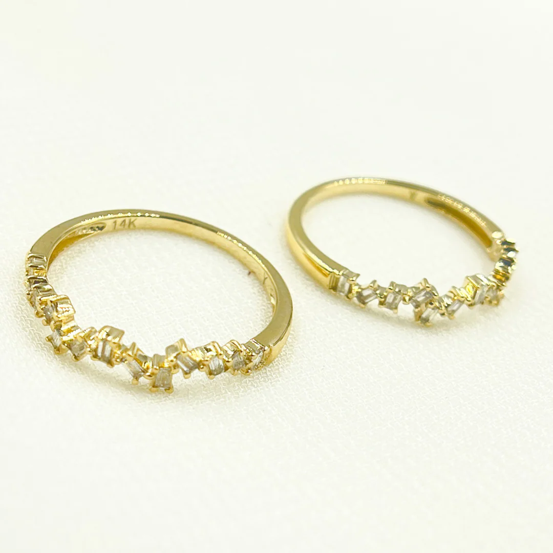 14K Gold Diamond Ring. GDR107 - Image 8