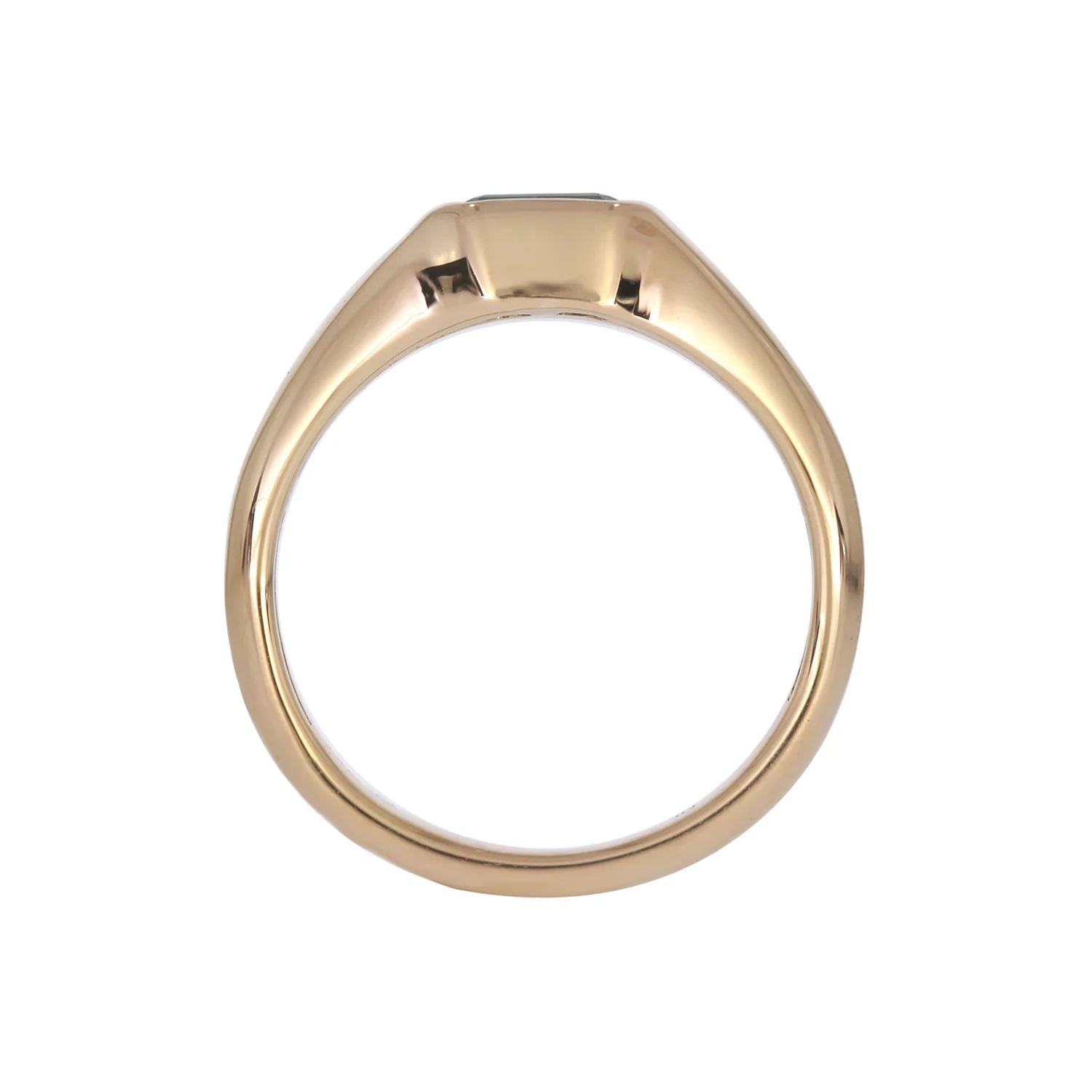 REF11478EM. 14K Solid Gold Emerald Ring - Image 10