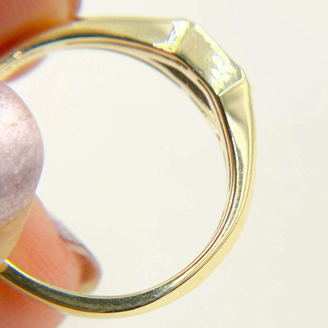 REF11478BS. 14K Solid Gold Blue Sapphire Ring - Image 5