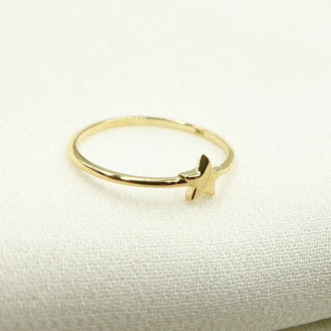14K Gold Star Ring. RFZ17548 - Image 4