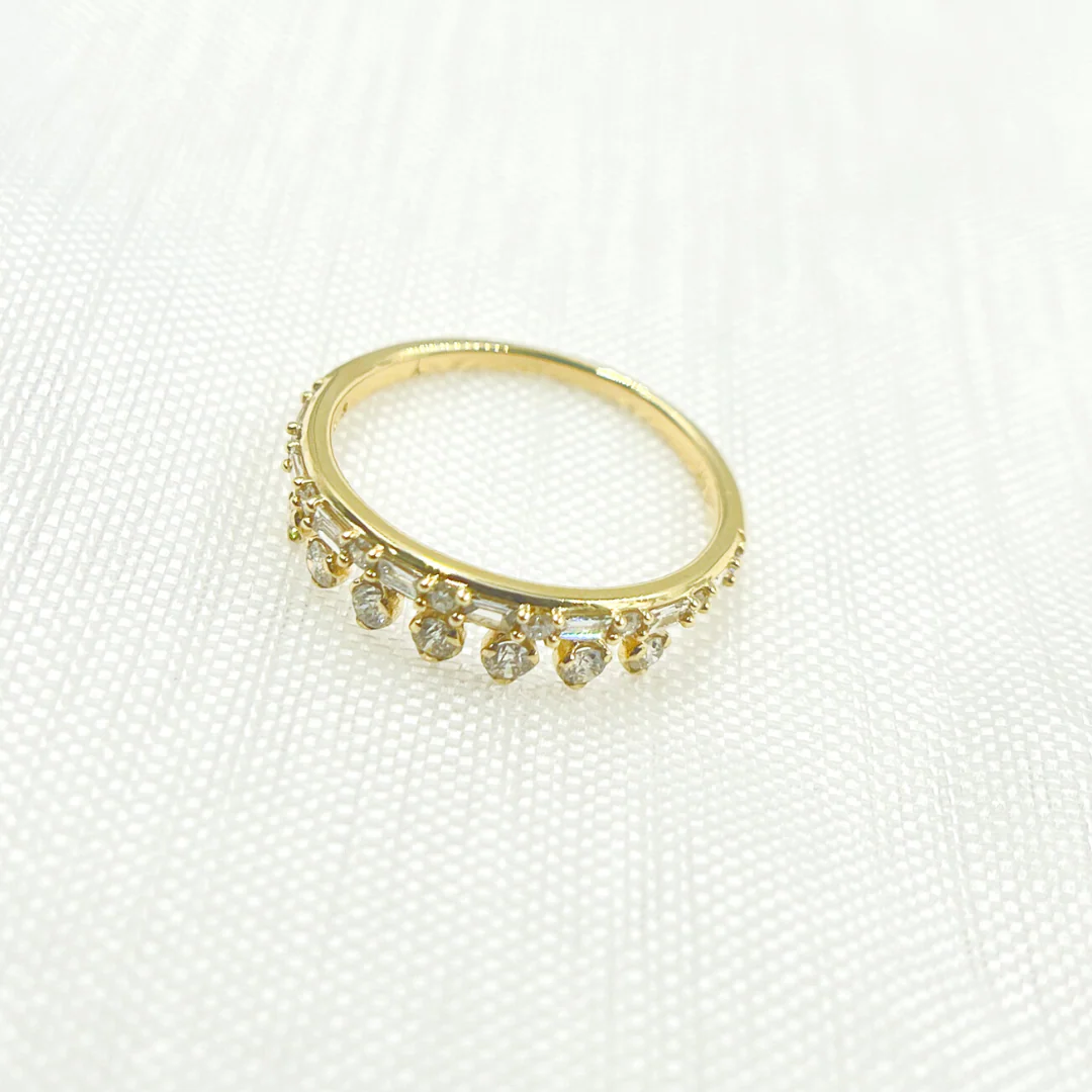 RFE15998. 14K Solid Gold Diamond Ring