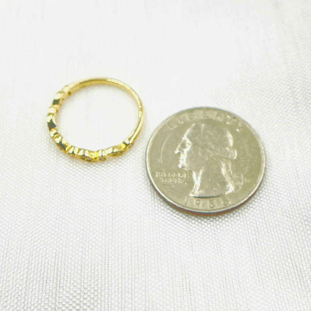 RAB01225. 14K Solid Gold Diamond Ring - Image 5