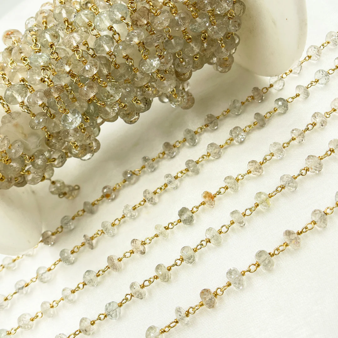 Imperial Topaz Gold Plated Wire Chain. TOP6 - Image 5