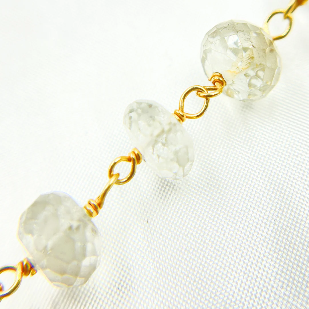 Imperial Topaz Gold Plated Wire Chain. TOP9 - Image 3
