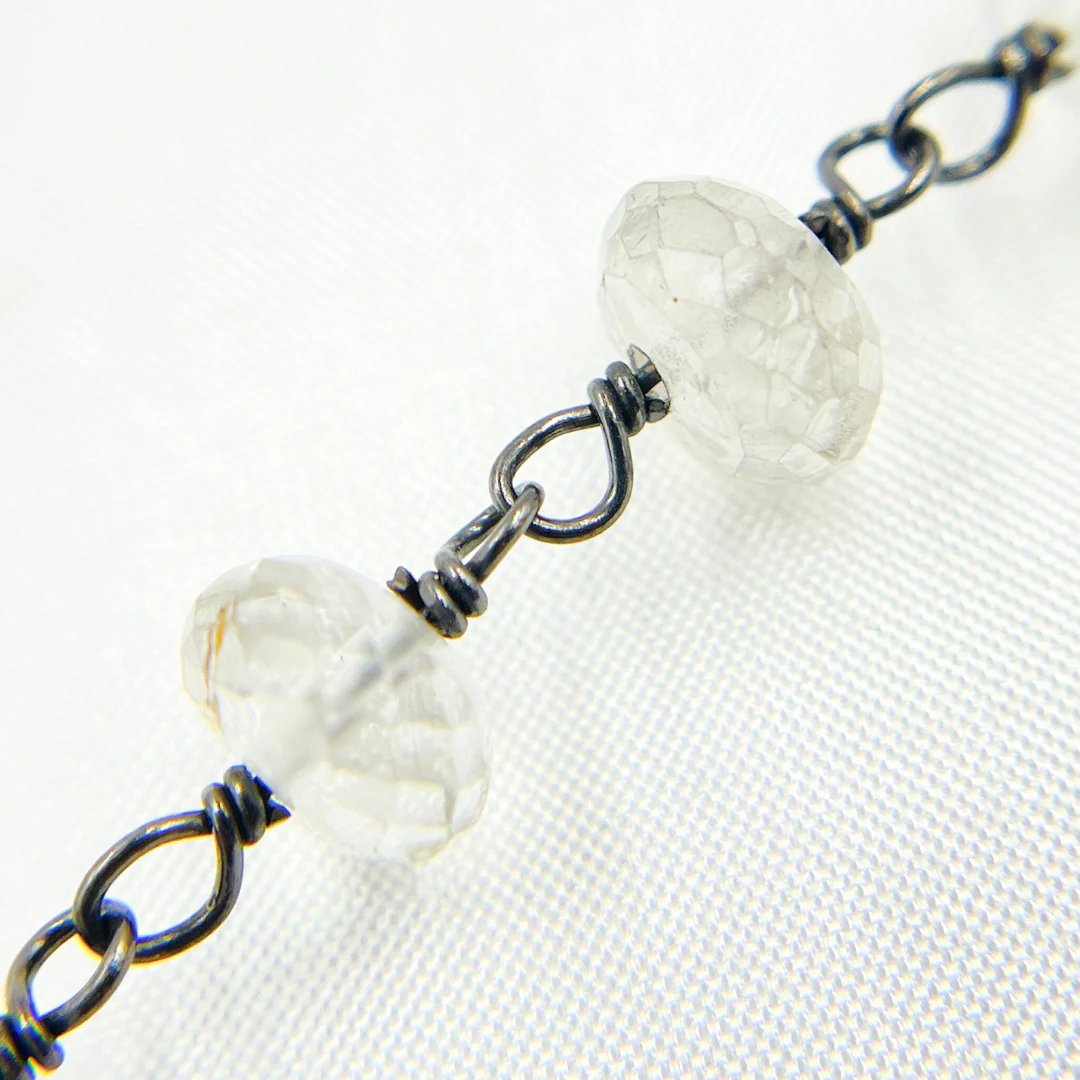 Imperial Topaz Oxidized Wire Chain. TOP8 - Image 4