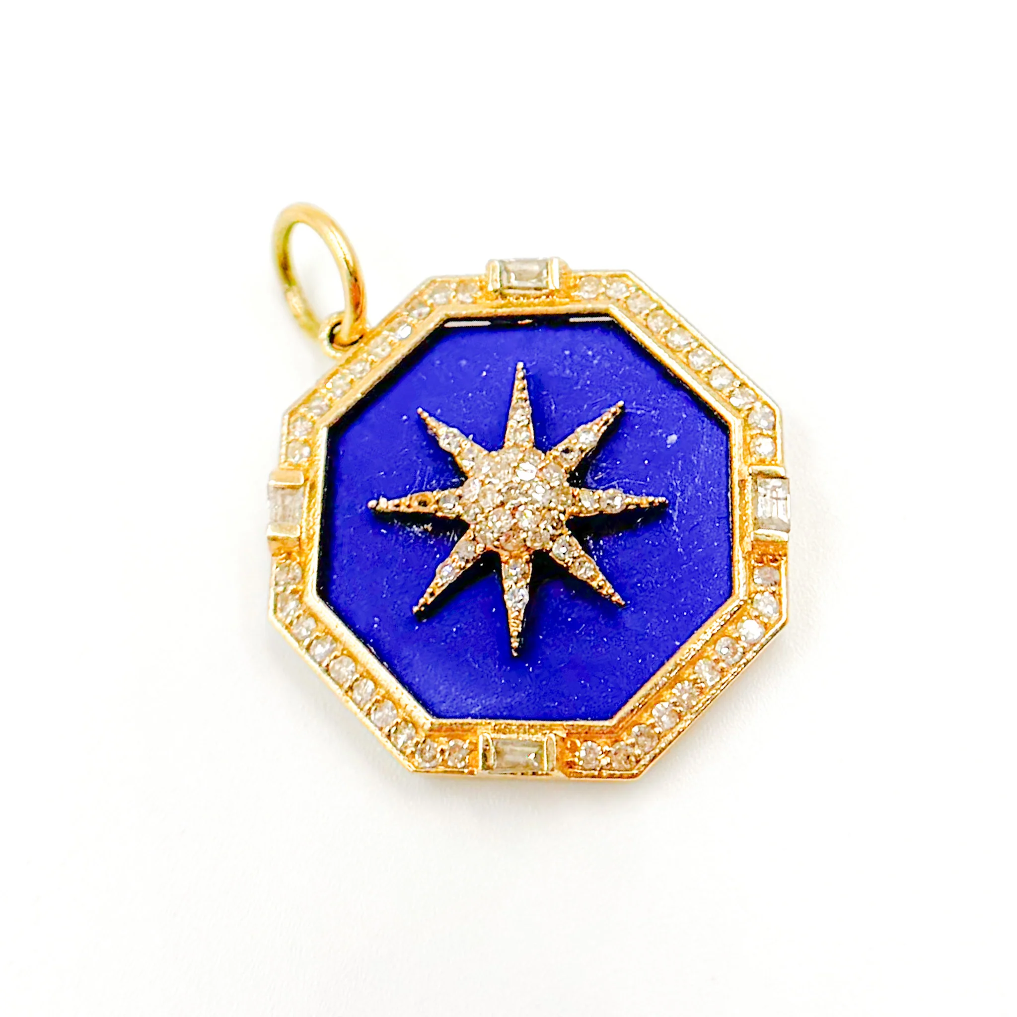 KG141. 14K Gold Star Pendant - Image 3