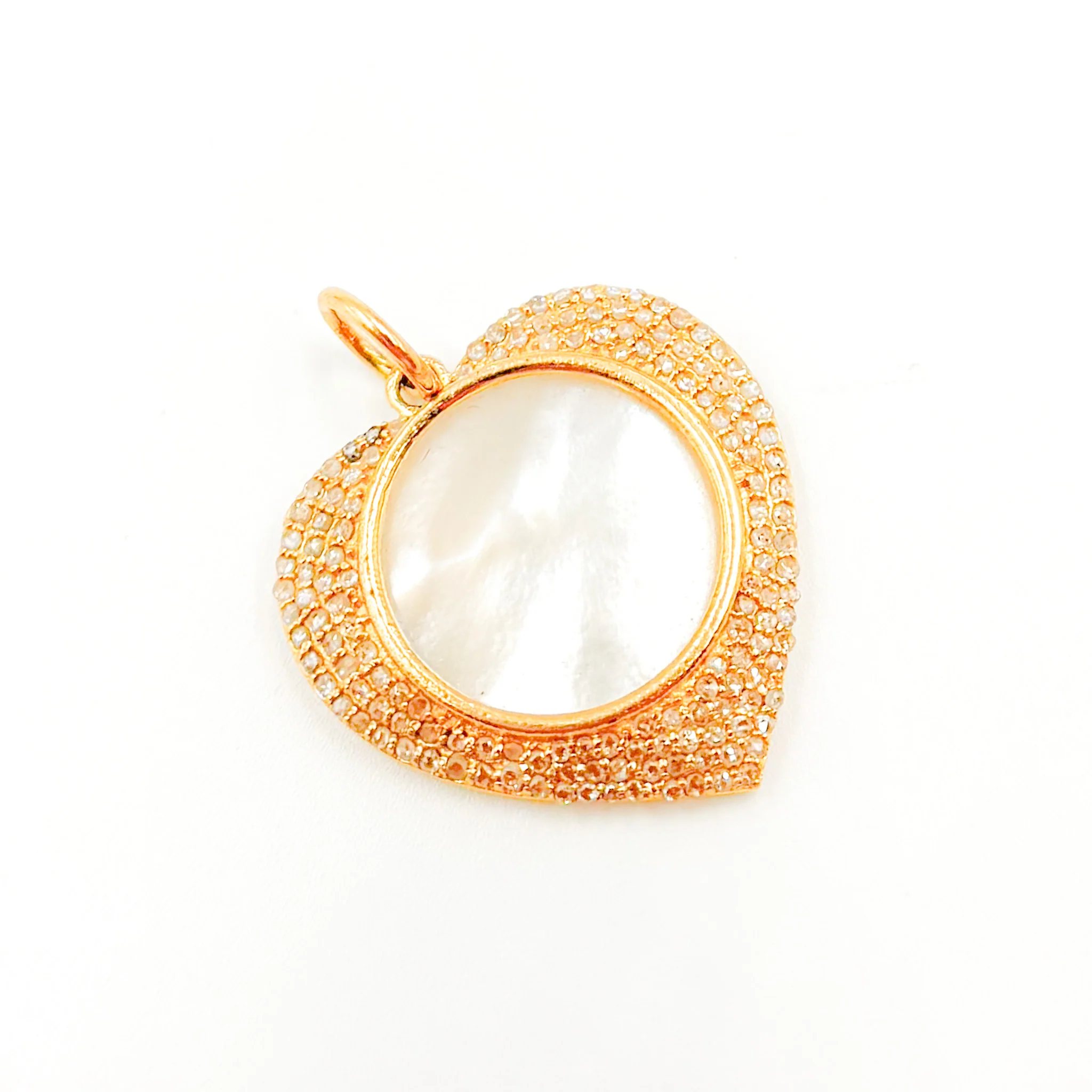 KG160. 14K Gold Heart Pendant