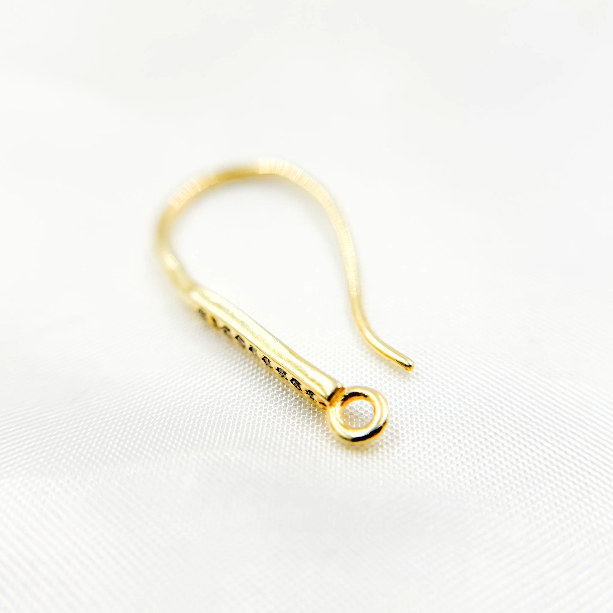 DC497. Diamond Sterling Silver Ear Wire - Image 10