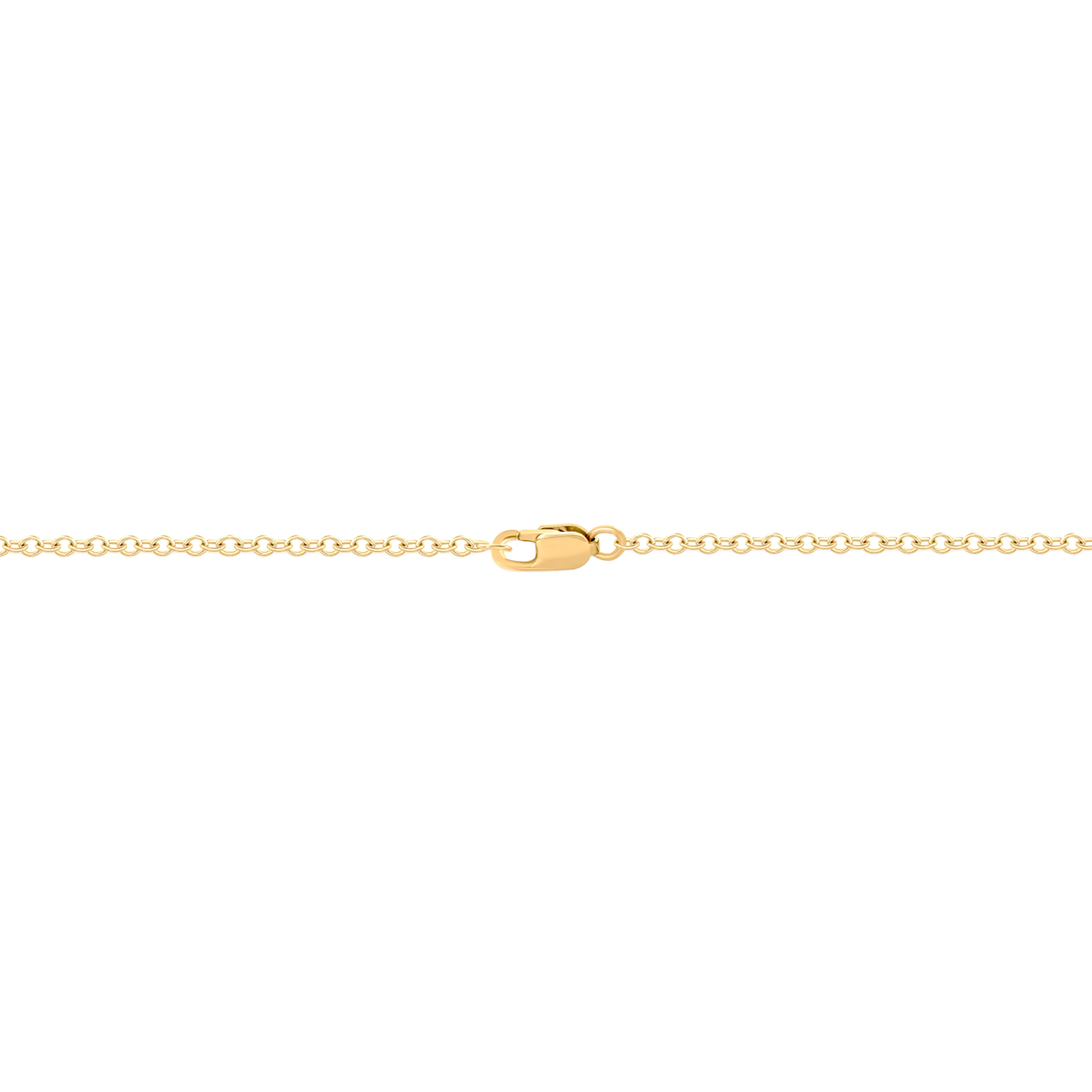 PHD38835. 14K Solid Gold Diamond Heart Shape Necklace - Image 3