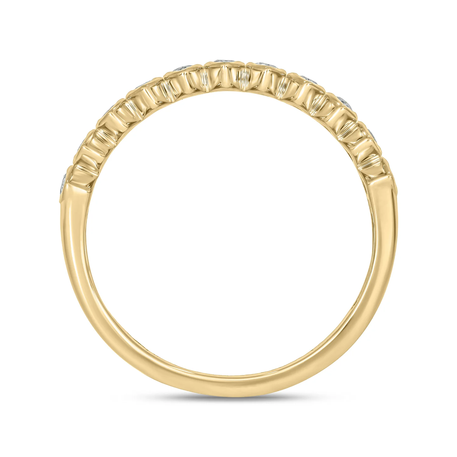 RAH01453. 14k Solid Gold Diamond Marquise Ring - Image 4