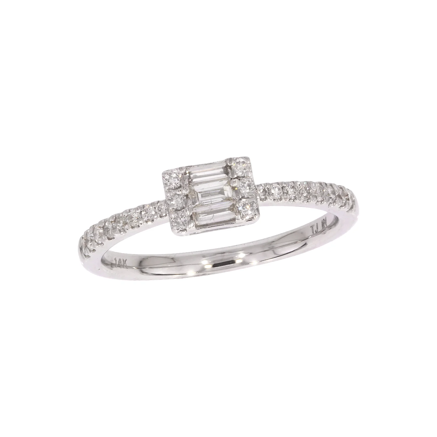 RFE17441. 14K Solid Yellow Gold Statement Diamond Ring - Image 11