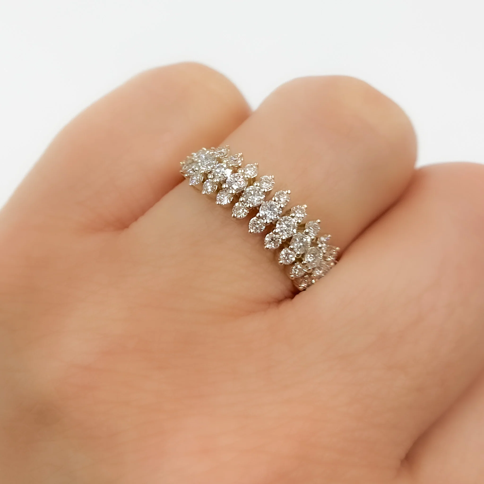 RFJ19503. 14K Solid Gold Diamond Ring - Image 6