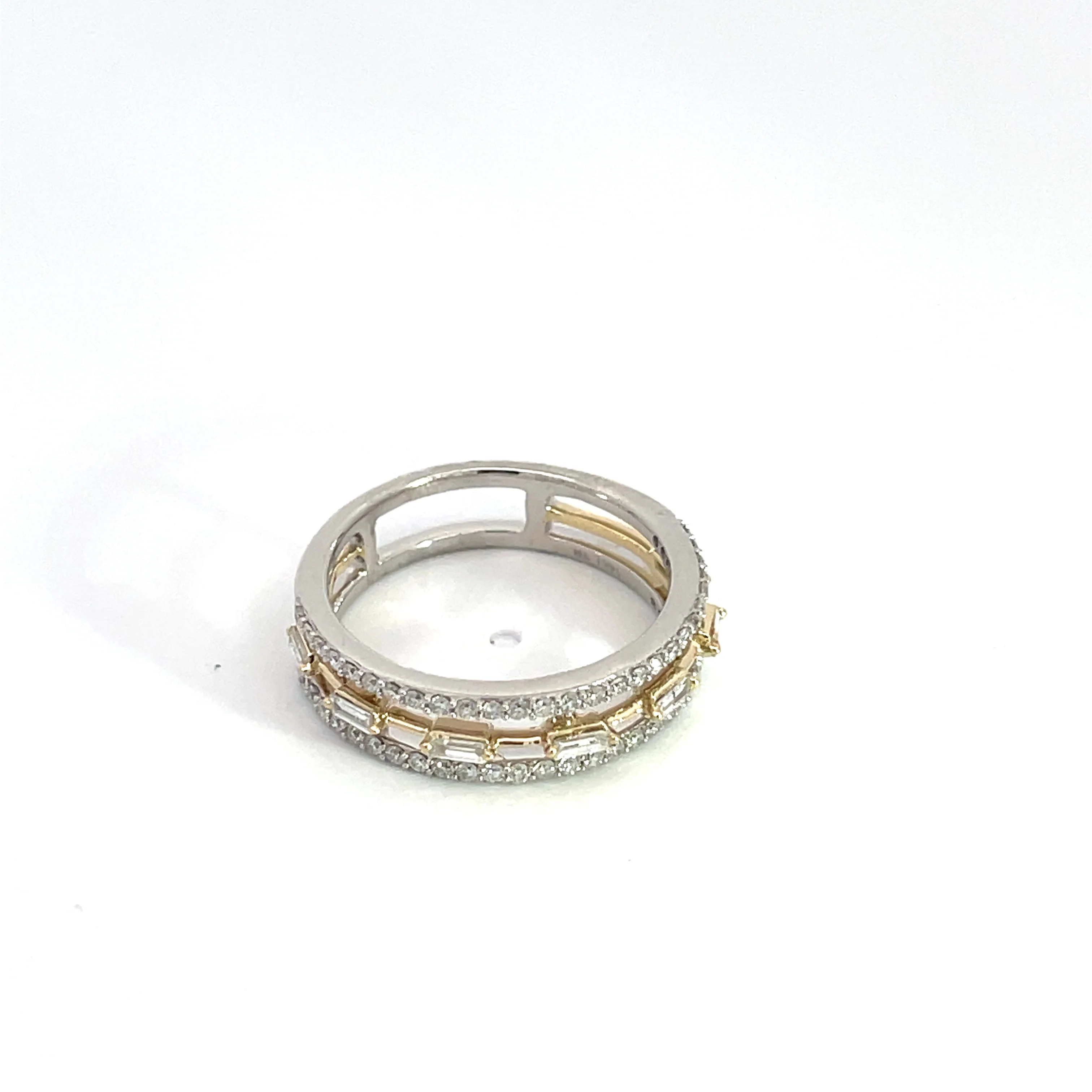 RN411102. 14k Solid White Gold Diamond Ring - Image 5