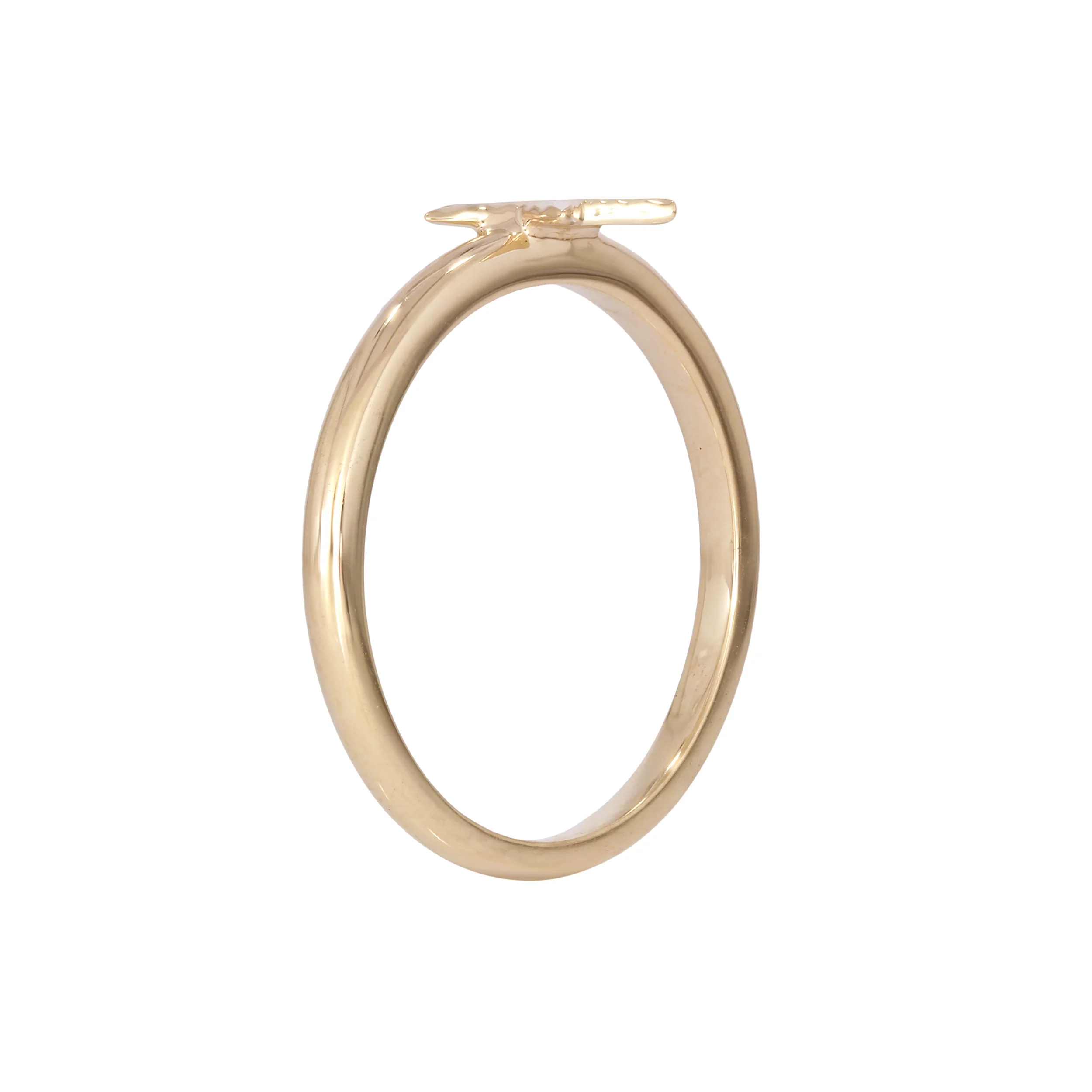 STZ90057. 14K Yellow Gold Star Jewelry Set - Image 7