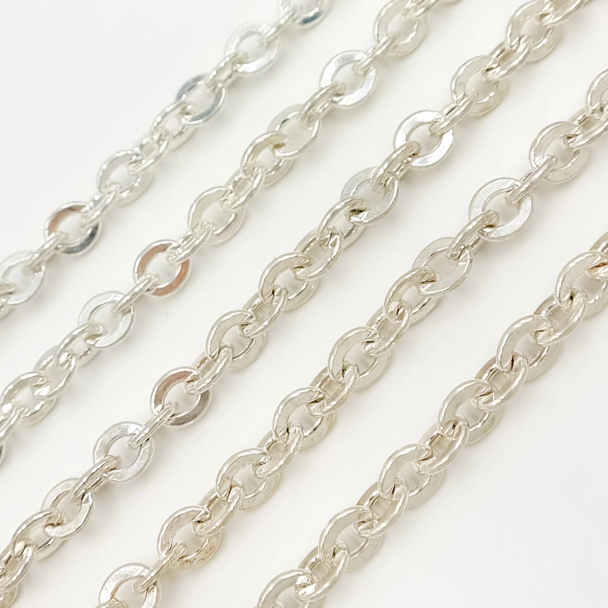 V67SS. Sterling Silver Cable Chain - Image 4