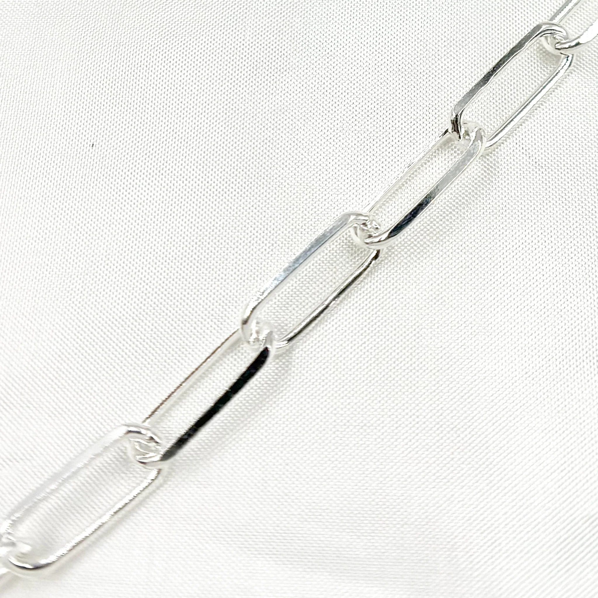 Y105DSS. Sterling Silver Paperclip Chain - Image 4