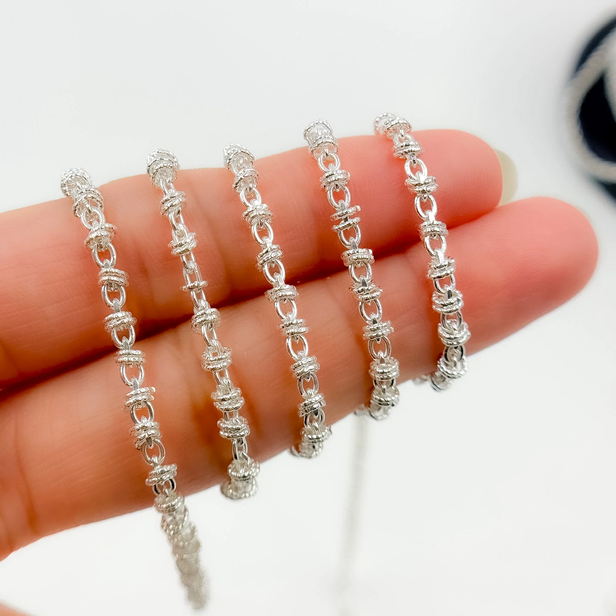 Z121SS. Sterling Silver Fancy Cable Chain - Image 6
